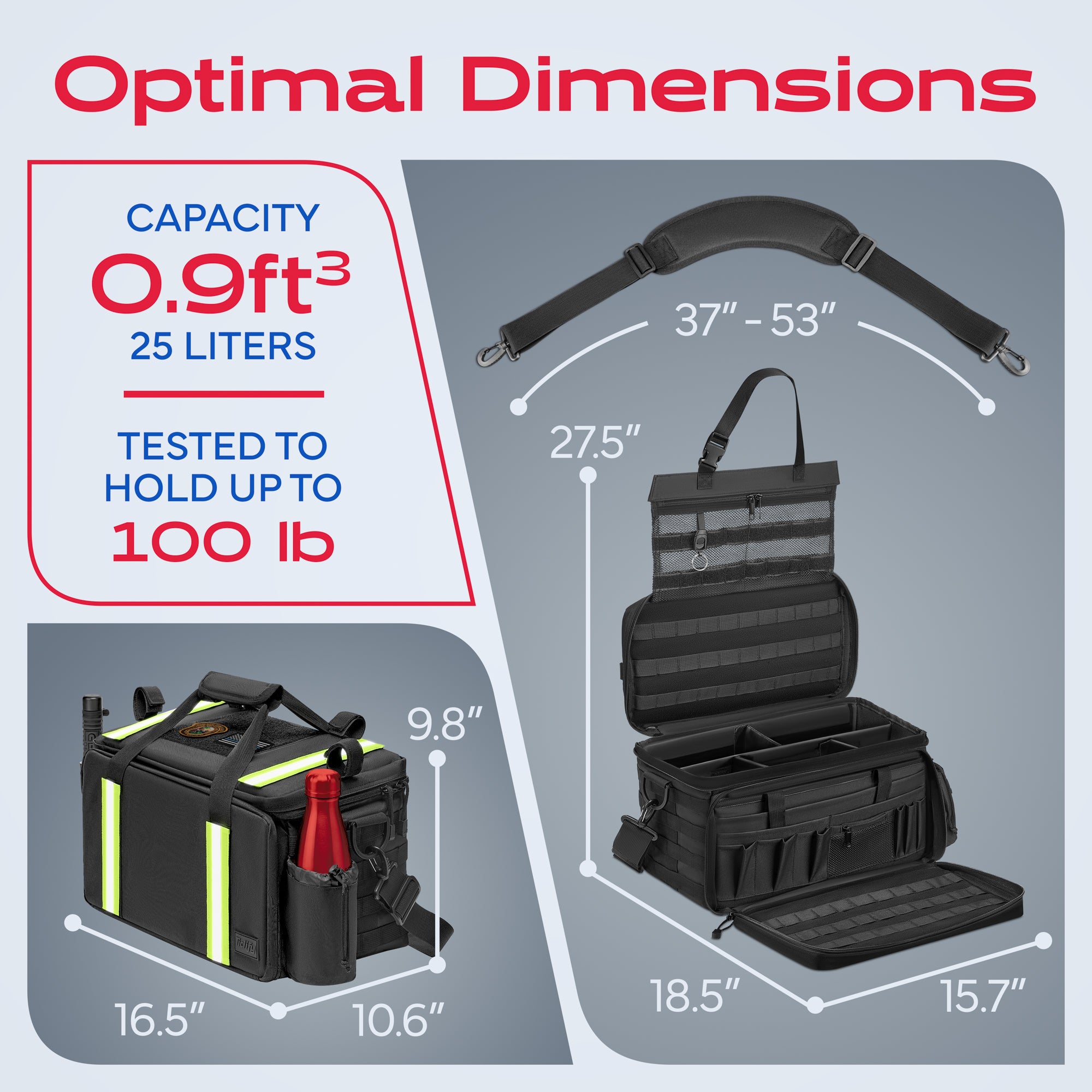 GlowGuard WingMan Bag