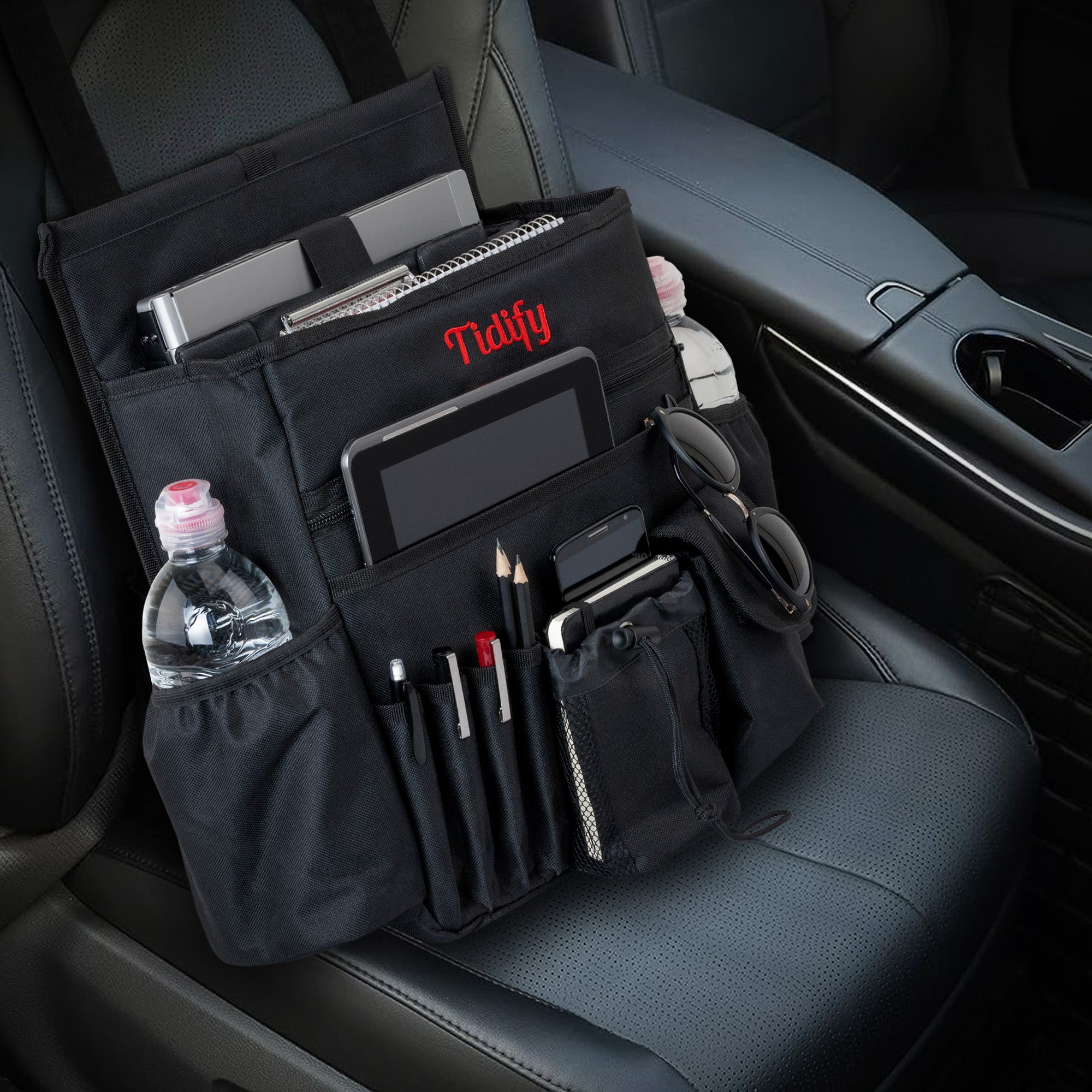 CAR SEAT ORGANIZER FOR PROFESSIONALS ON THE GO