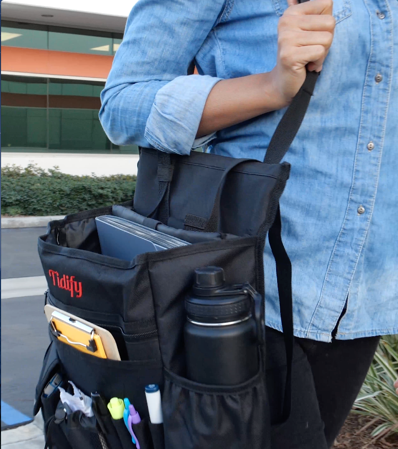 Back Seat Car Organizer with Tablet and Laptop Storage