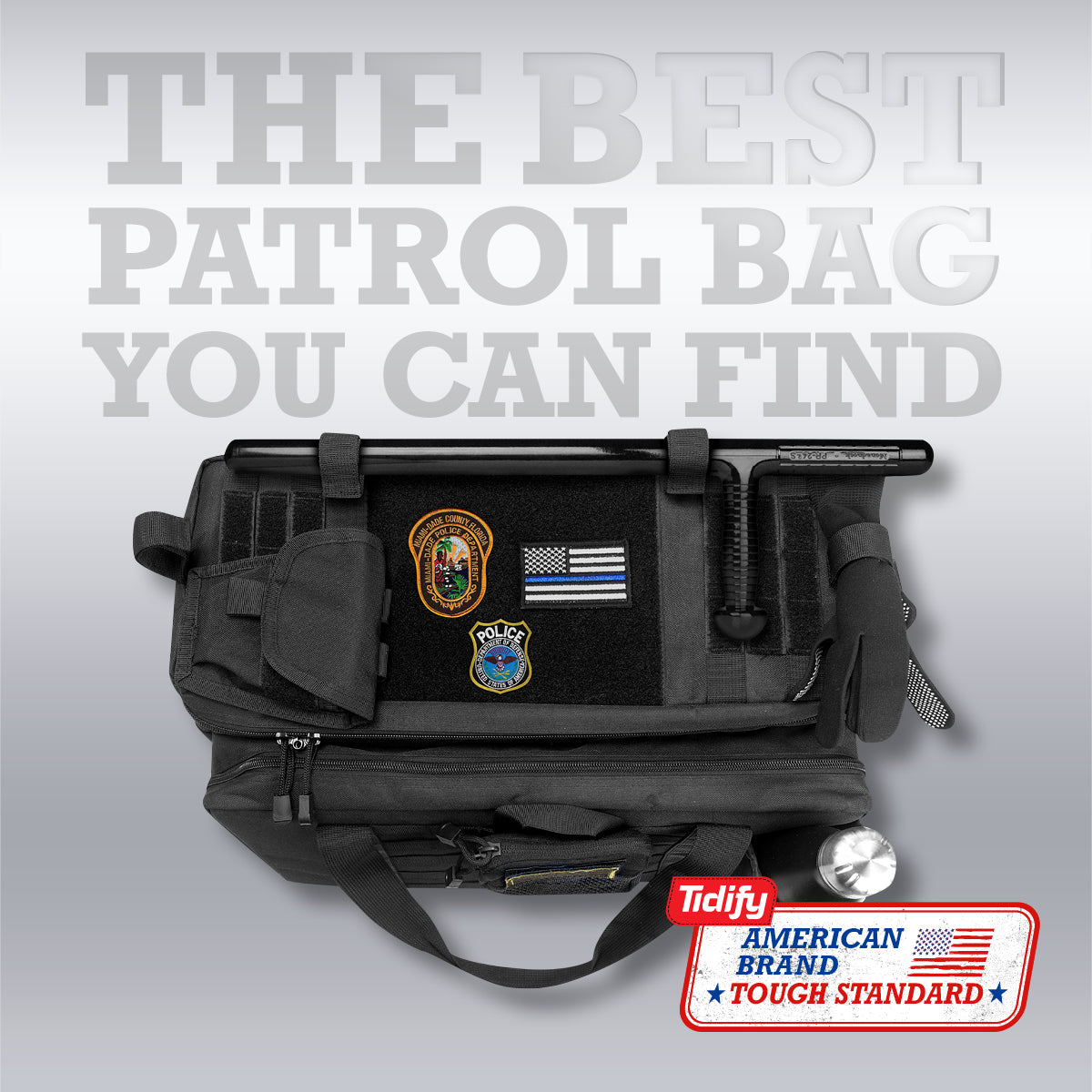 Empower Your Duty with the Tidify Patrol Bag