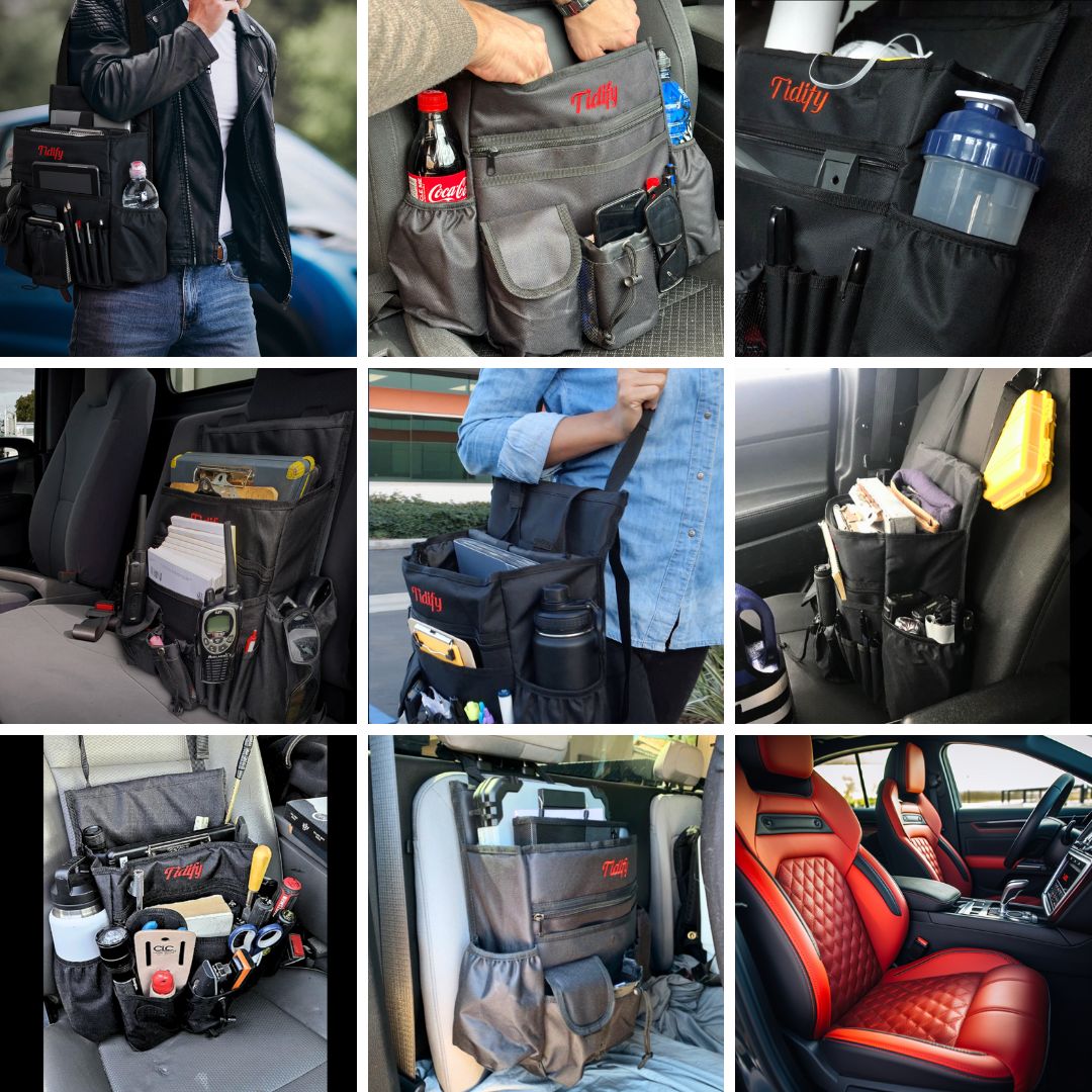 Front seat organizer clearance