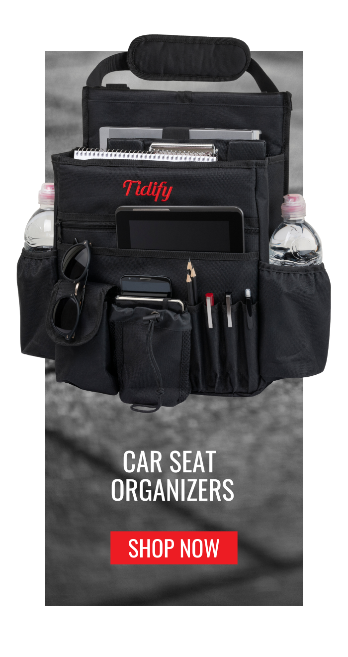 Tidify Car Seat Organizer - No.1 Car Office Solution
