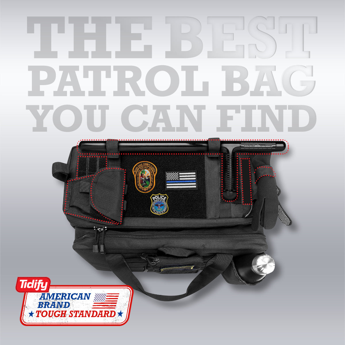 TIDIFY Tactical Patrol Bag