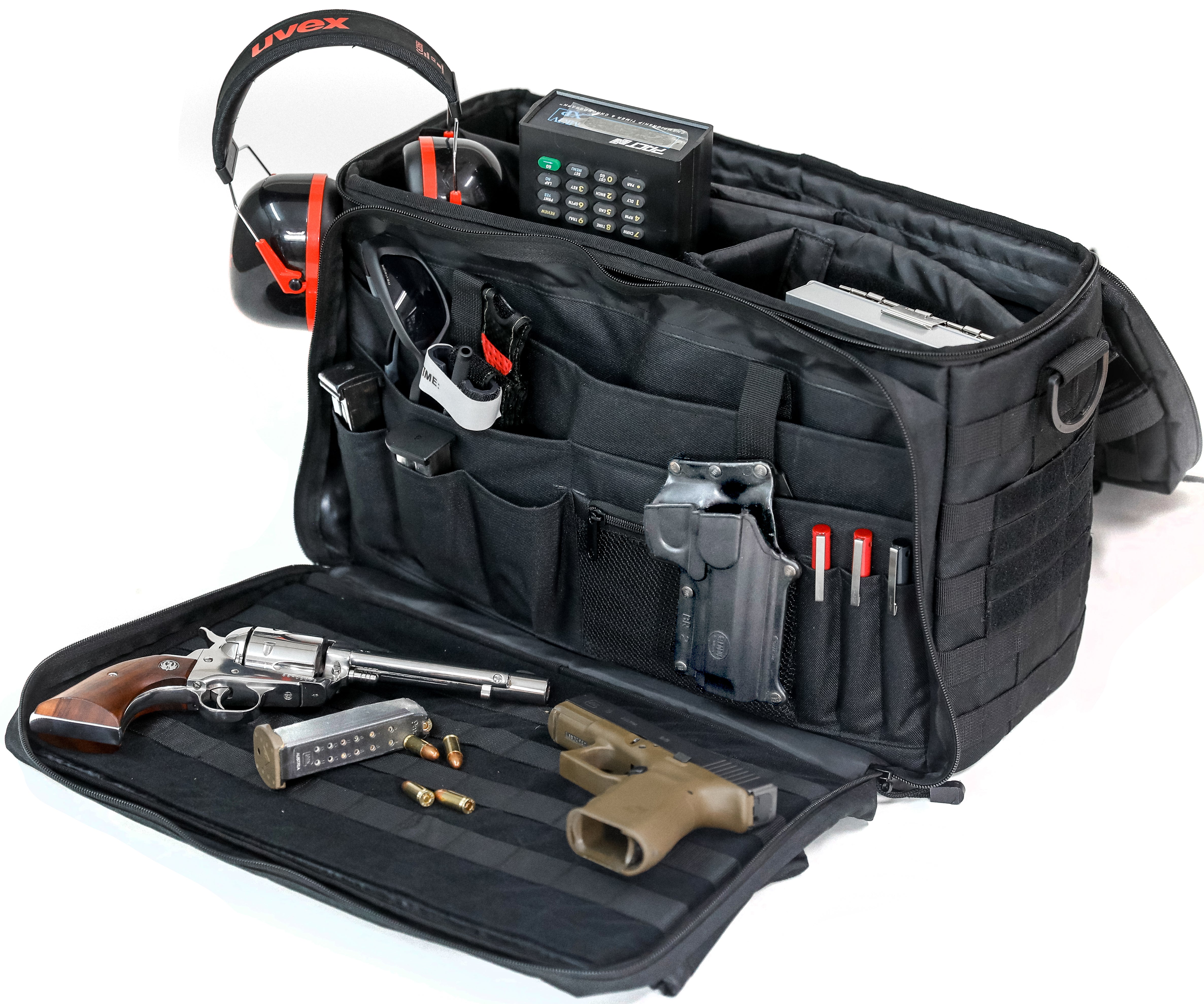 Tactical Gun Range Bag Pistol Shooting and Traveling Hunting Duffle Ba